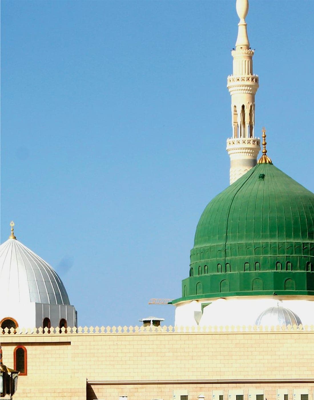 Kubah hijau Masjid Nabawi, Madinah